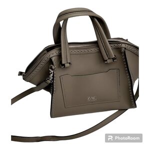 Zac posen grey purse gray